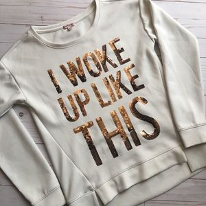 Juicy Couture I Woke Up Like This Top Size S